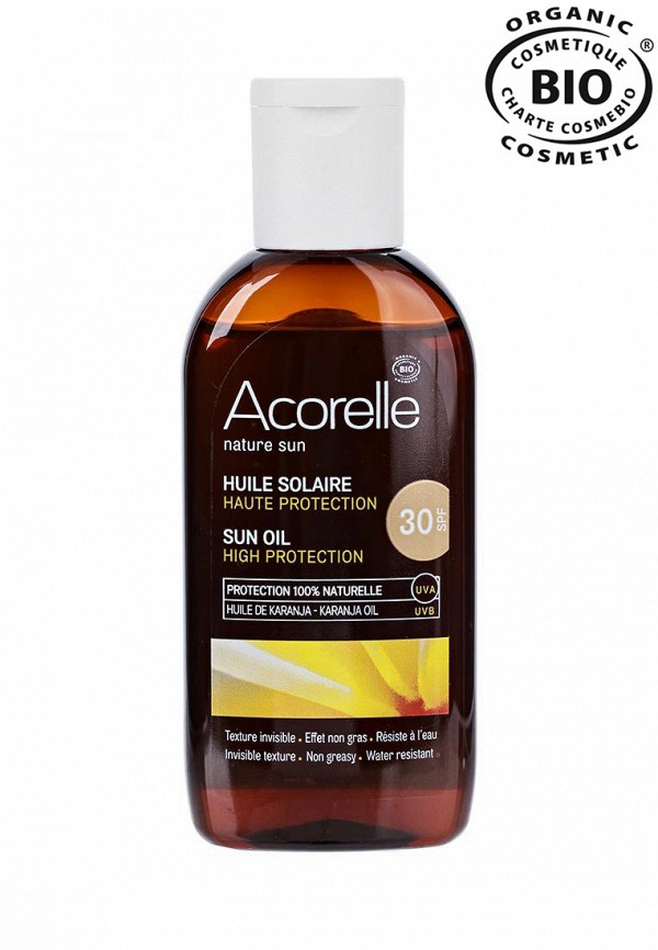 Масло Acorelle Солнцезащитное для тела, SPF 30, 75мл