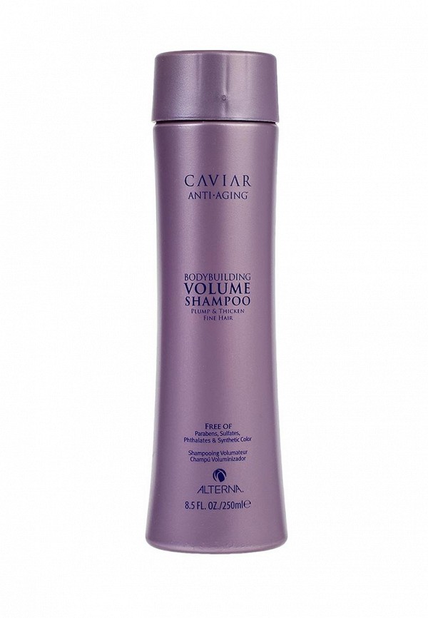 Шампунь ALTERNA Caviar Anti-aging Bodybuilding Volume Shampoo для объема с Морским шелком 250  мл