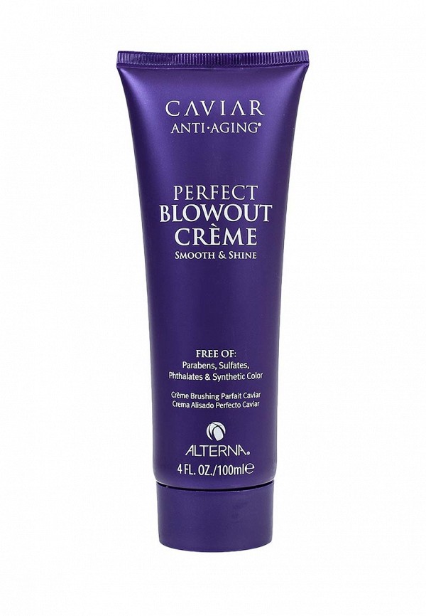 Лосьон ALTERNA Caviar Anti-aging Perfect Blowout Creme Омолаживающий для разглаживания волос и блеска 100  мл