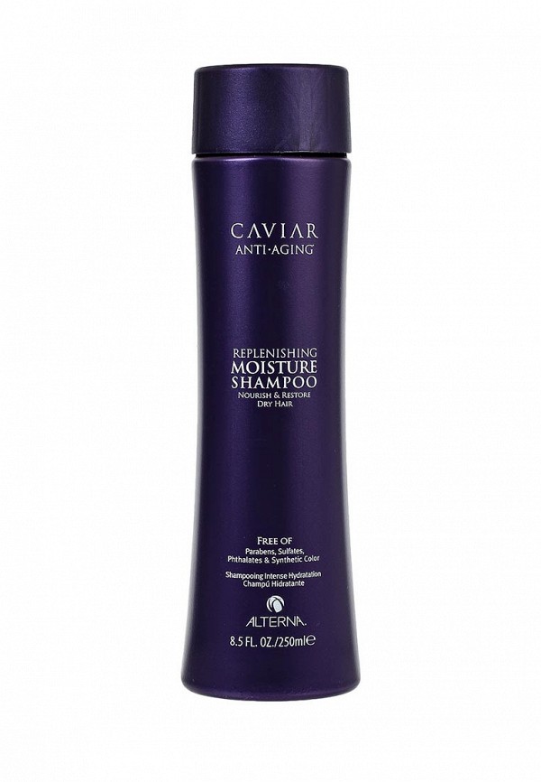 Шампунь ALTERNA Caviar Anti-aging Replenishing Moisture Shampoo Увлажняющий с Морским шелком 250 мл