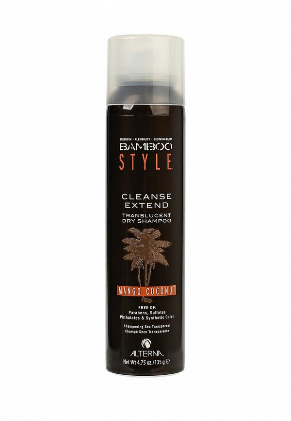 Сухой шампунь ALTERNA Bamboo Style Cleanse Extend -Mango Coconut для свежести и объема c ароматом манго кокоса 150 мл
