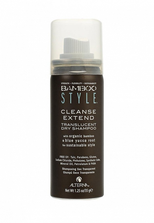 Сухой спрей-шампунь ALTERNA Bamboo Style Cleanse Extend Translucent Dry Shampoo для свежести и объема 40 мл