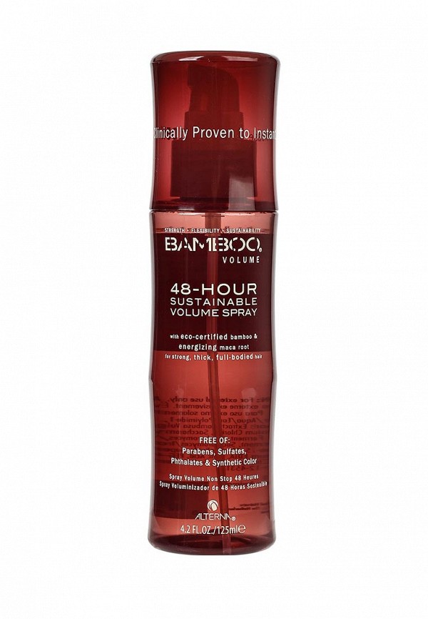 Спрей ALTERNA Bamboo Volume 48 Hour Sustainable Spray объем часов 125 мл