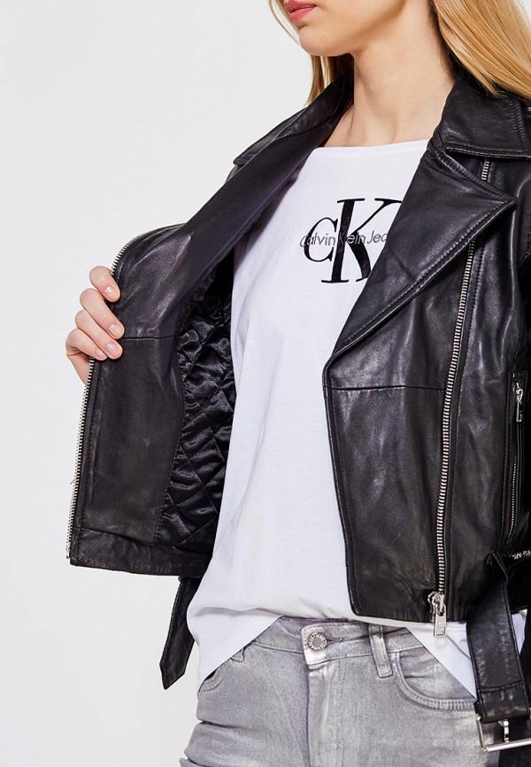 Куртка кожаная Calvin Klein 