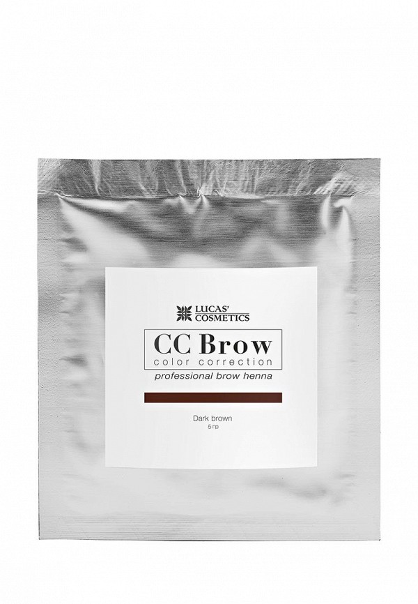 Хна для бровей CC Brow в саше (темно-коричневый), 5 гр