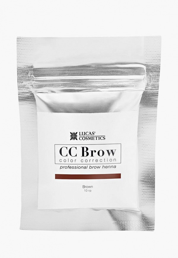 Хна для бровей CC Brow в саше (коричневый), 10 гр