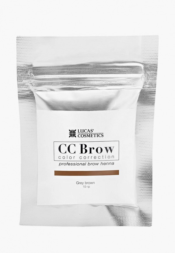 Хна для бровей CC Brow в саше (серо-коричневый), 10 гр