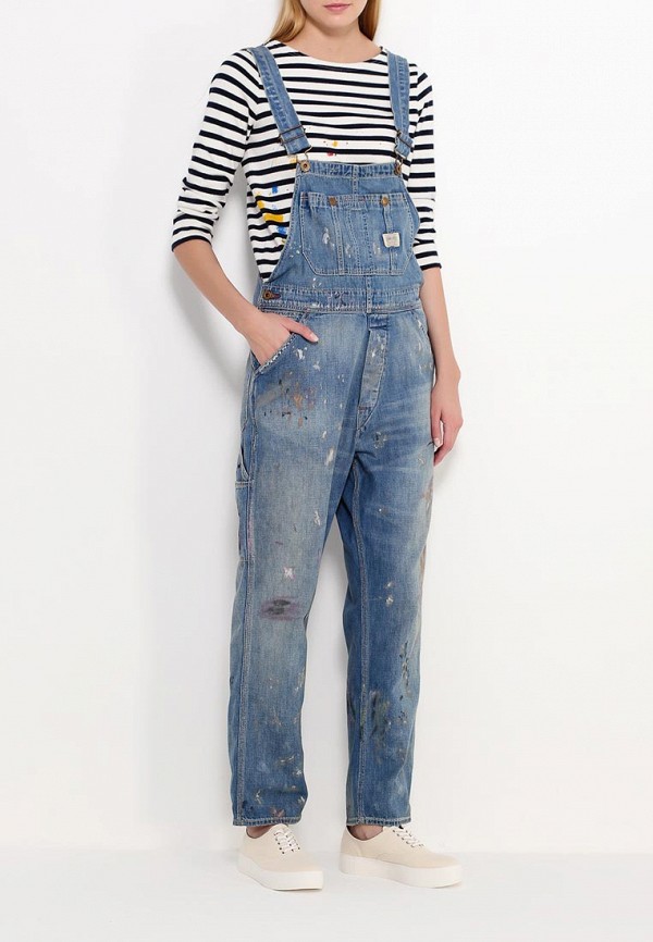 Комбинезон джинсовый Denim & Supply Ralph Lauren от Lamoda RU Комбинезон джинсовый Denim & Supply Ralph Lauren от Lamoda RU