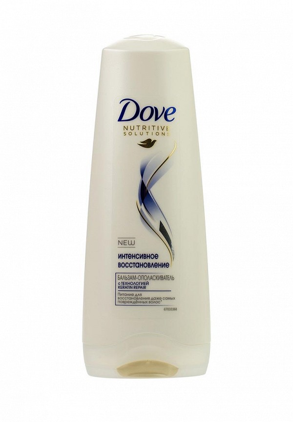 Бальзам-ополаскиватель Dove для поврежденных волос Интенсивное восстановление 200 мл