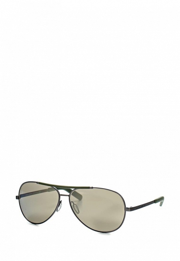 Солнцезащитные очки  - серебряный, хаки цвет
