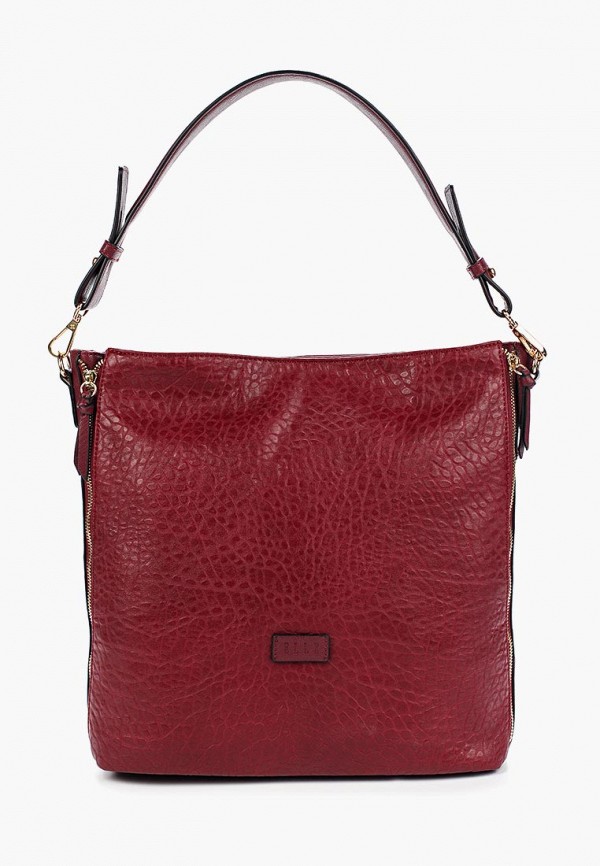 Мягкая сумка  - бордовый цвет