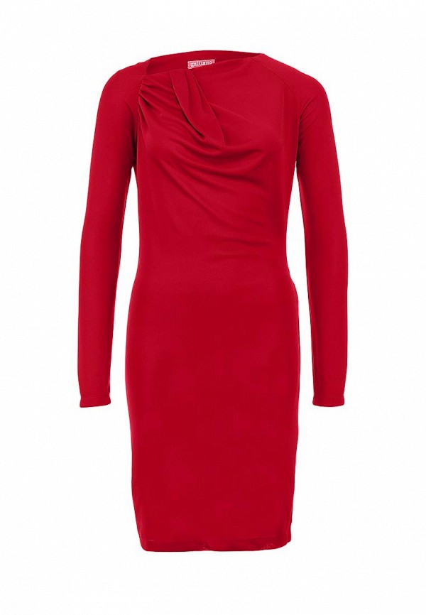 Платье Galliano GA626EWIY604. Цвет: красный