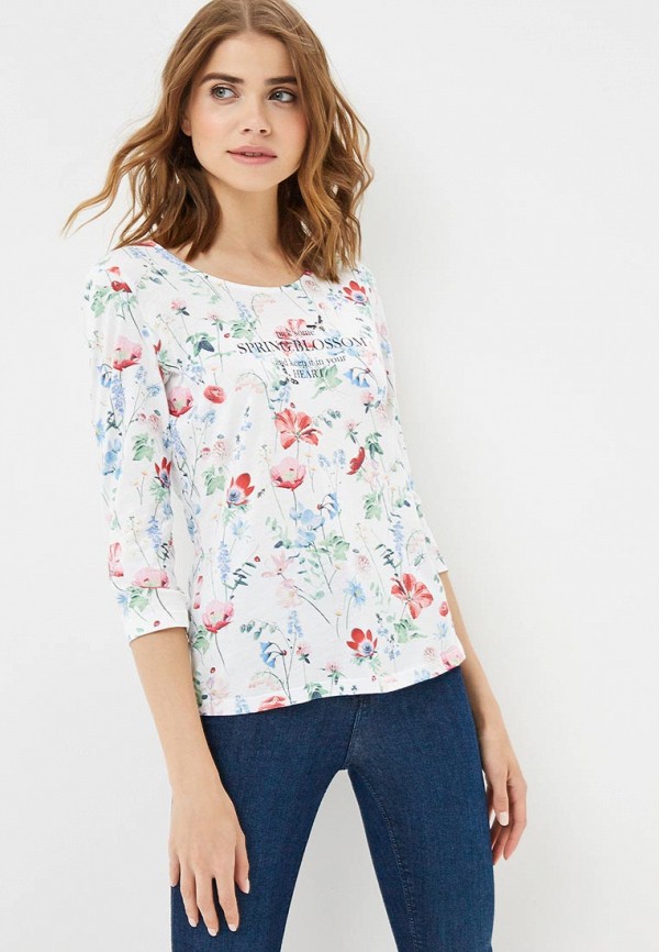 Лонгслив Gerry Weber, Белый 
Лонгслив Gerry Weber, Белый