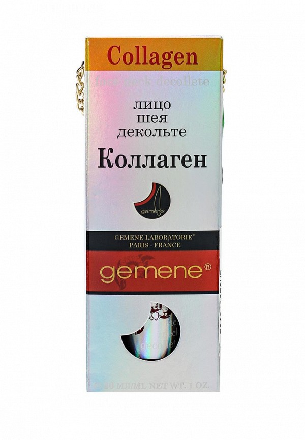 Гель Gemene для лица, шеи, декольте, 30 мл, помпа