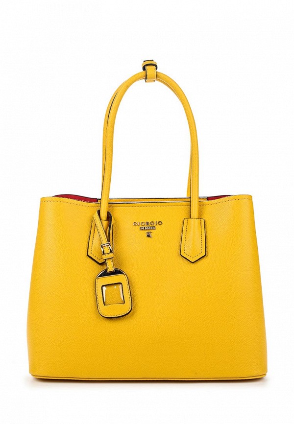 Каркасная сумка  - желтый цвет