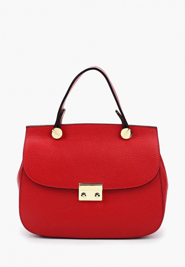 Каркасная сумка  - красный цвет