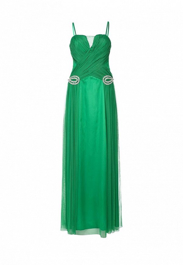 Платье Lawiggi LA003EWER774. Цвет: зеленый