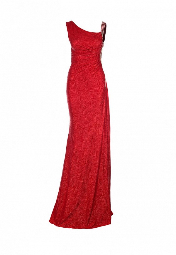 Платье Lawiggi LA003EWET424. Цвет: красный