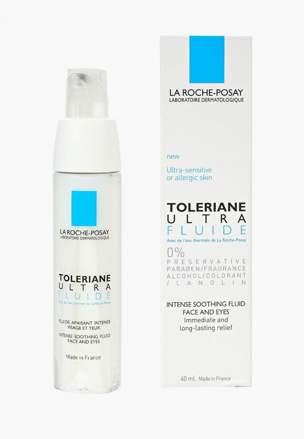Сыворотка для лица La Roche-Posay TOLERIANE ULTRA FLUIDE Ежедневная смягчающая для аллергичной кожи 40 мл