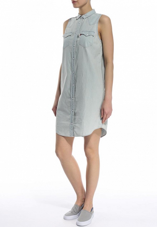 Платье джинсовое Levi's® от Lamoda RU Платье джинсовое Levi's® от Lamoda RU