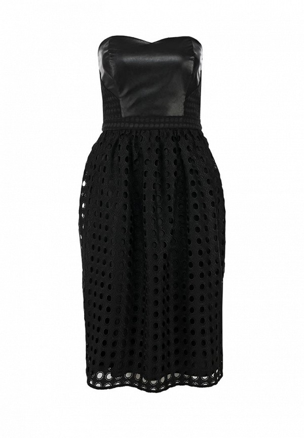 Платье LOST INK PU BLOCKED DIRNDL DRESS Платье LOST INK PU BLOCKED DIRNDL DRESS