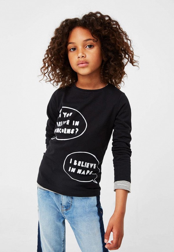 Лонгслив Mango Kids