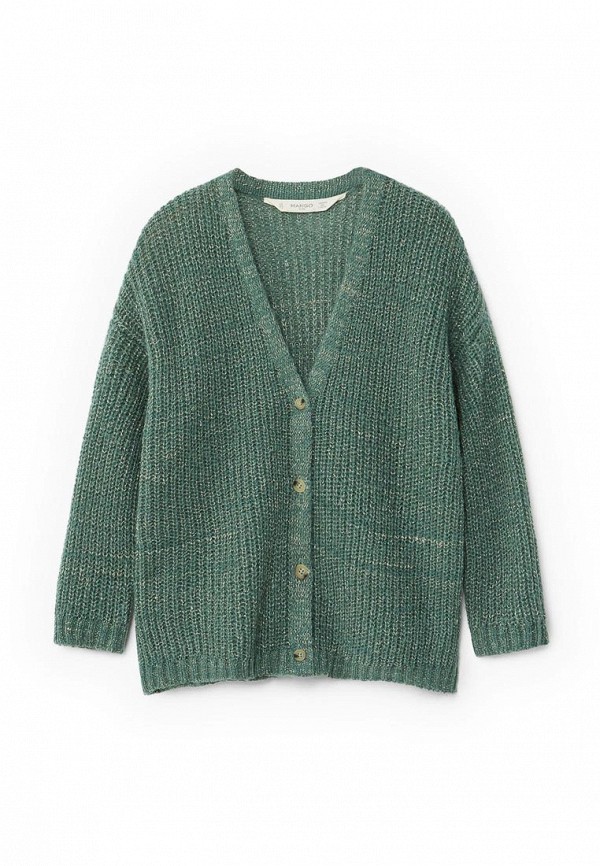 Кардиган Mango Kids, Зеленый 
Кардиган Mango Kids, Зеленый