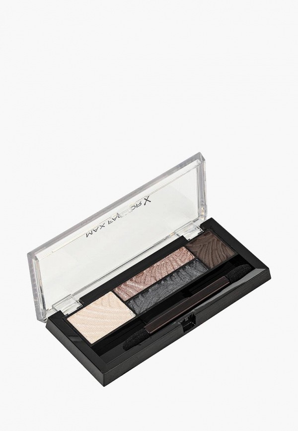 Тени для век Max Factor 4-х цветные И Бровей Smokey Eye Drama Kit 2 В 1 Тон 02 lavish onyx