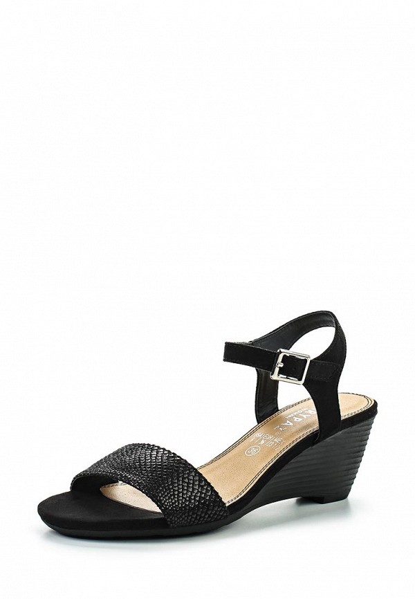 Сандалии  - черный цвет