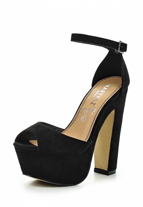 Сандалии  - черный цвет