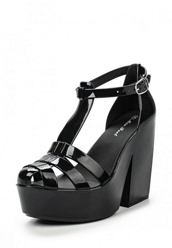 Сандалии  - черный цвет