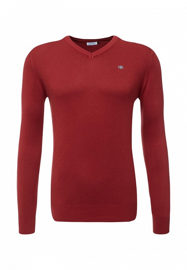 Пуловер  - бордовый цвет