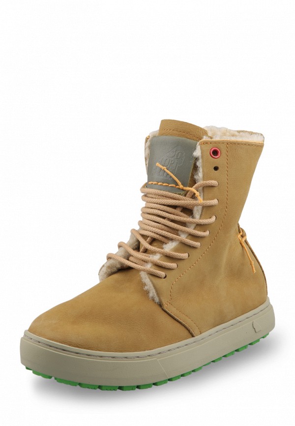 Ботинки  - коричневый цвет