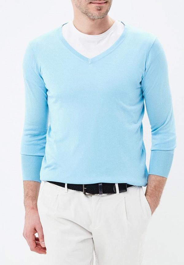 Пуловер  - голубой цвет