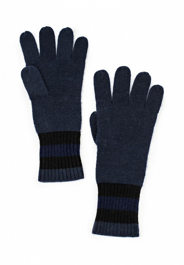 Перчатки]  - черный,синий цвет