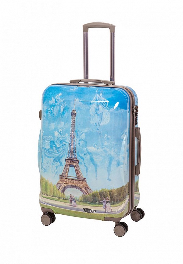 Чемодан  - мультиколор цвет