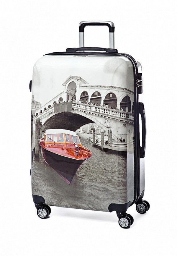 Чемодан  - серый цвет