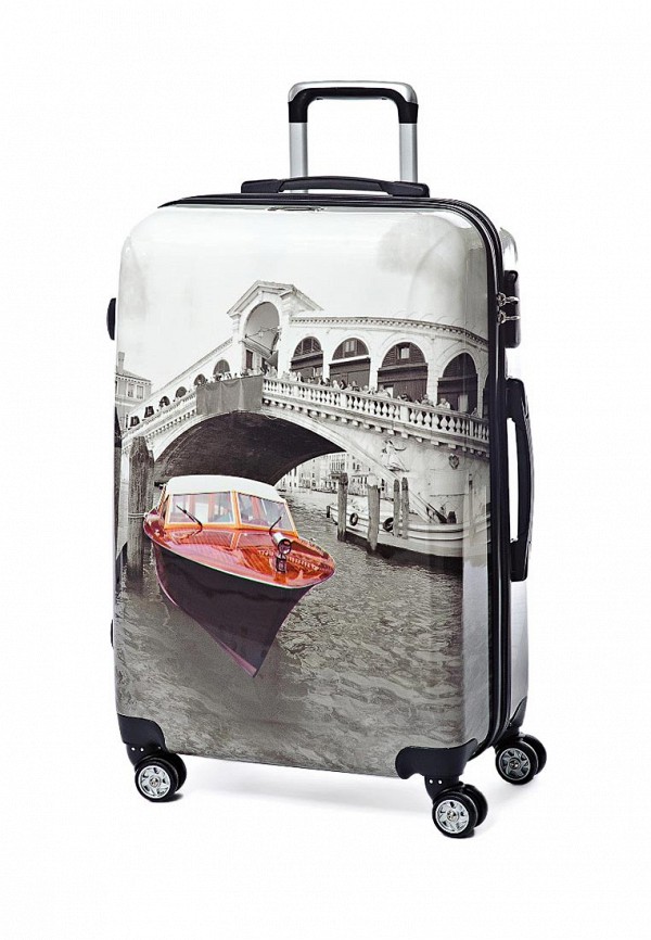 Чемодан  - серый цвет