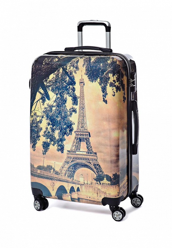 Чемодан  - мультиколор цвет