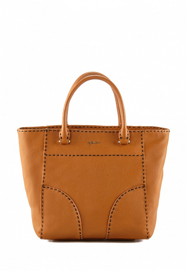 Каркасная сумка  - оранжевый цвет