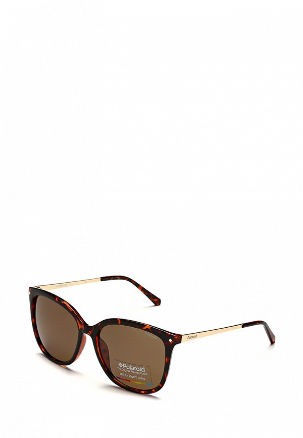 Очки солнцезащитные Polaroid, Коричневый 
Очки солнцезащитные Polaroid, Коричневый