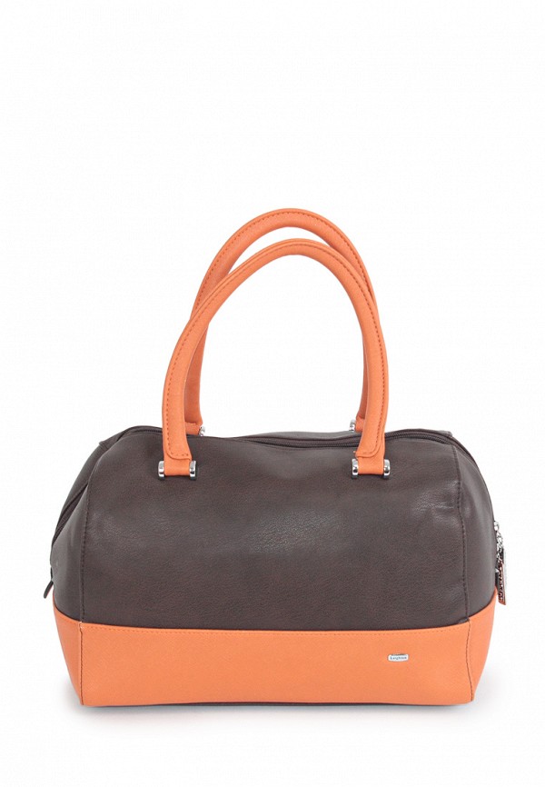 Каркасная сумка  - коричневый цвет