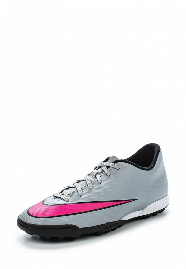 Шиповки (FOOTBALL BOOTS) MERCURIAL VORTEX II TF M серый Nike