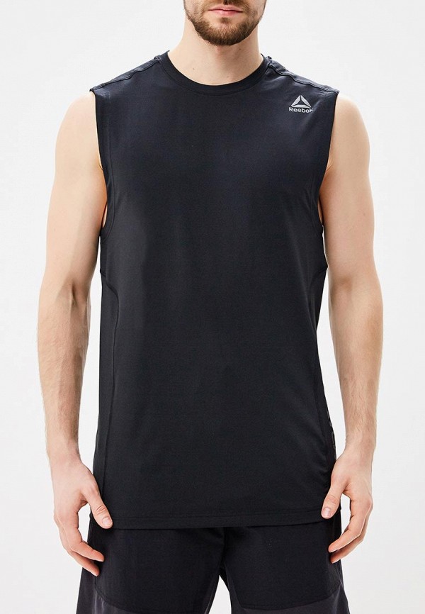 Майка спортивная Reebok, Черный 
Майка спортивная Reebok, Черный