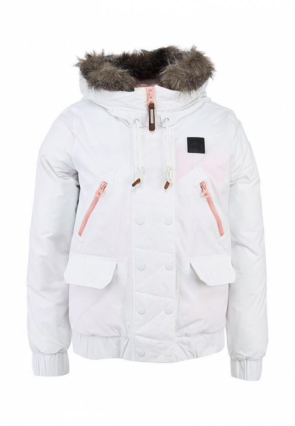 Куртка утепленная Reebok PADD SHORT JKT. Цвет: белый