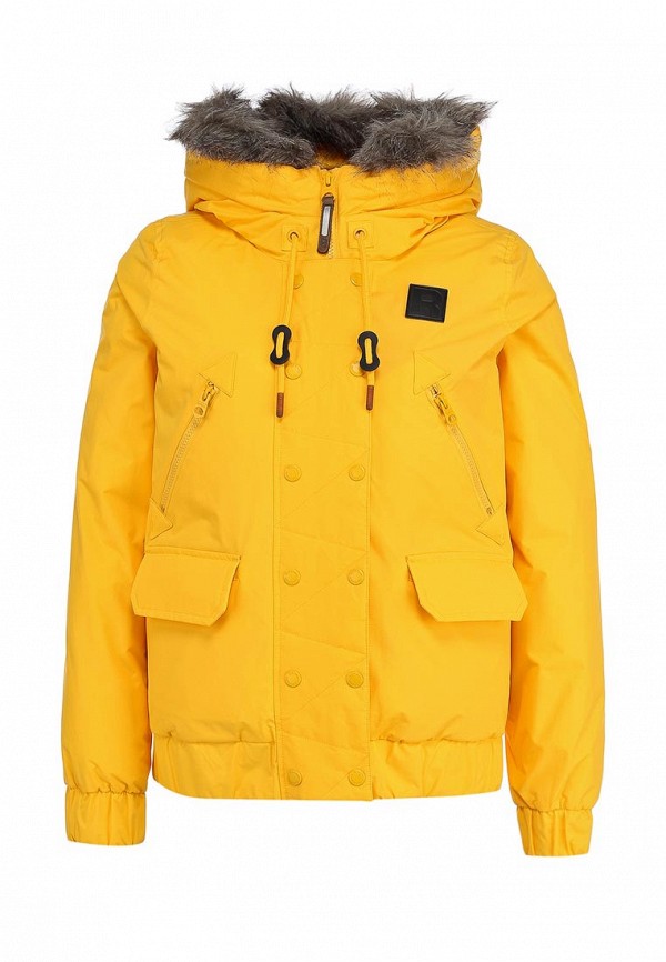 Куртка утепленная Reebok PADD SHORT JKT. Цвет: желтый