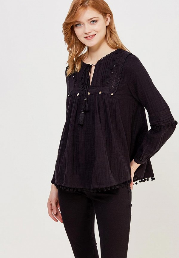 Блуза River Island, Черный 
Блуза River Island, Черный