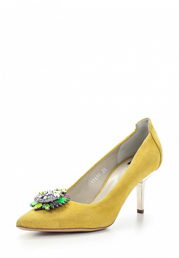 Туфли  - желтый цвет