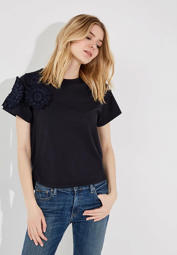 Футболка See by Chloe See by Chloe SE011EWYPV84 парфюмерная вода chloe love chloe объем 30 мл вес 80 00