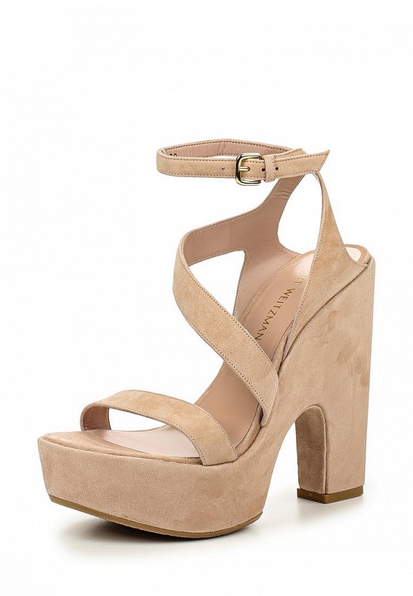Босоножки Stuart Weitzman Stuart Weitzman ST001AWHNG36 stuart weitzman босоножки stuart weitzman pl80196 бежевый